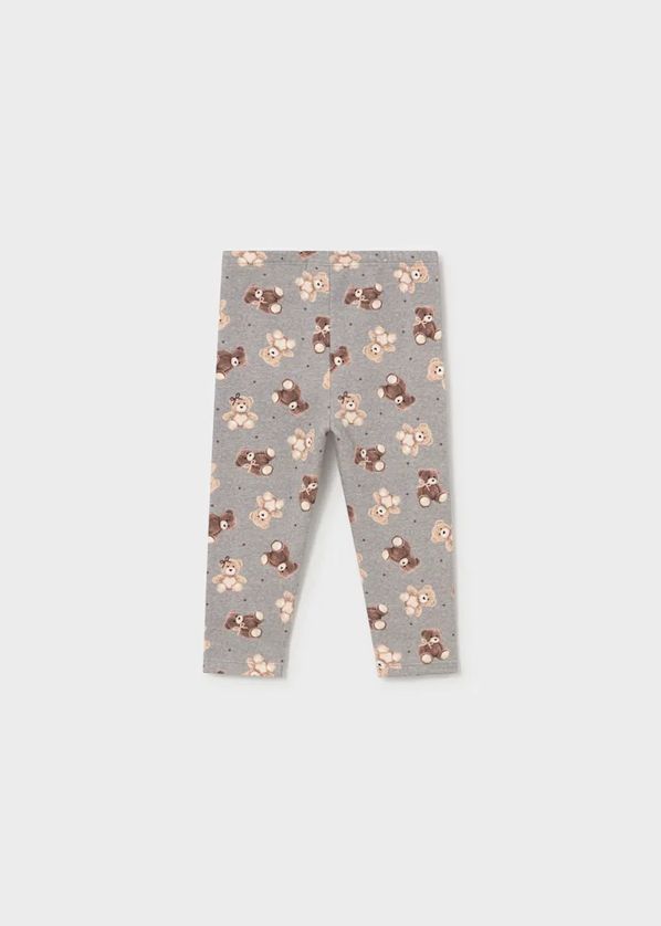 Mayoral 2001/2779 Baby Girl's Long Sleeve T-Shirt & Bear Print Legging Set 2PC