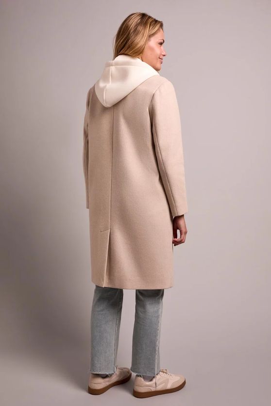 Tribal 5942O-5369 Women's Car Coat w/ Fooler Hoodie