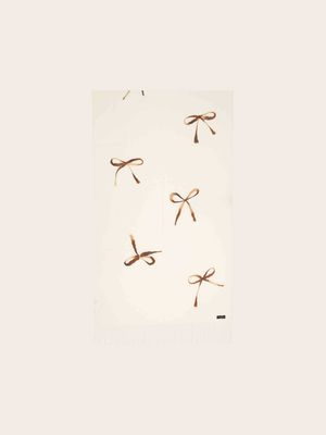 Fraas 623541 OS Polyester Scarf w/ Bows/