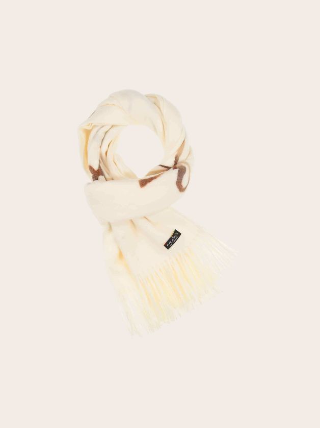 Fraas 623541 OS Polyester Scarf w/ Bows