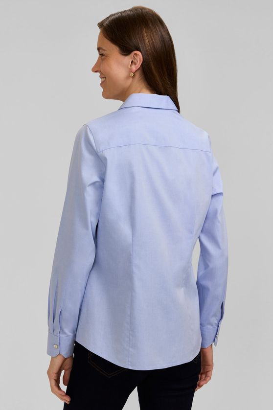 Foxcroft 187946 Women's Long Sleeve Dianna Non-Iron Fitted Blouse