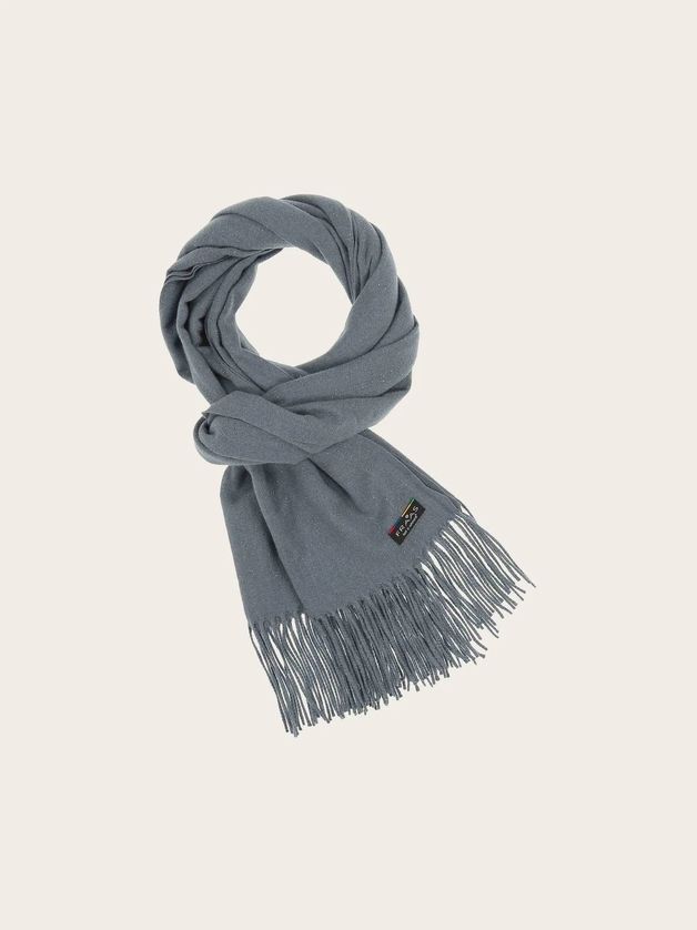FRAAS 623551 Women's Shimmer Tassel Scarf