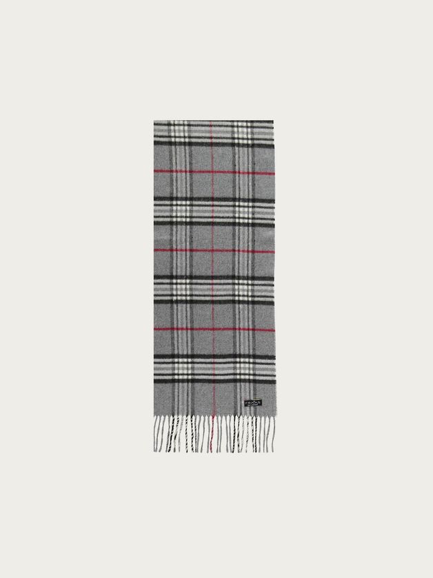 FRAAS 627217 Men’s Cashmink Lightweight Plaid Wrap Scarf
