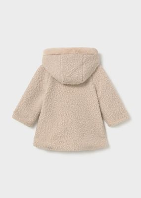  Mayoral 2436 Girls Button Up Fleece Jacket/
