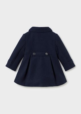 Mayoral 2415 Baby Girls Button Up Wool Jacket/