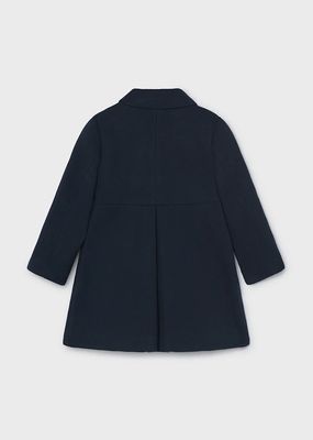 Mayoral 4413 Girls Button Up Wool Jacket/