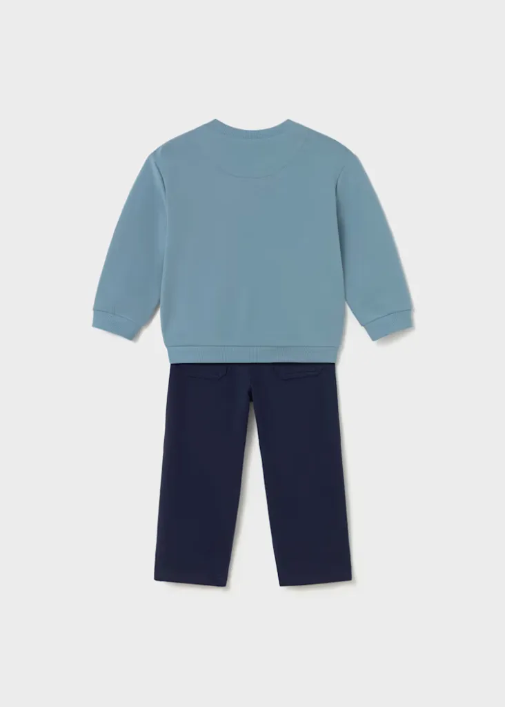 Mayoral 2551 Baby Boy's Sweater & Jogger 2PC Set
