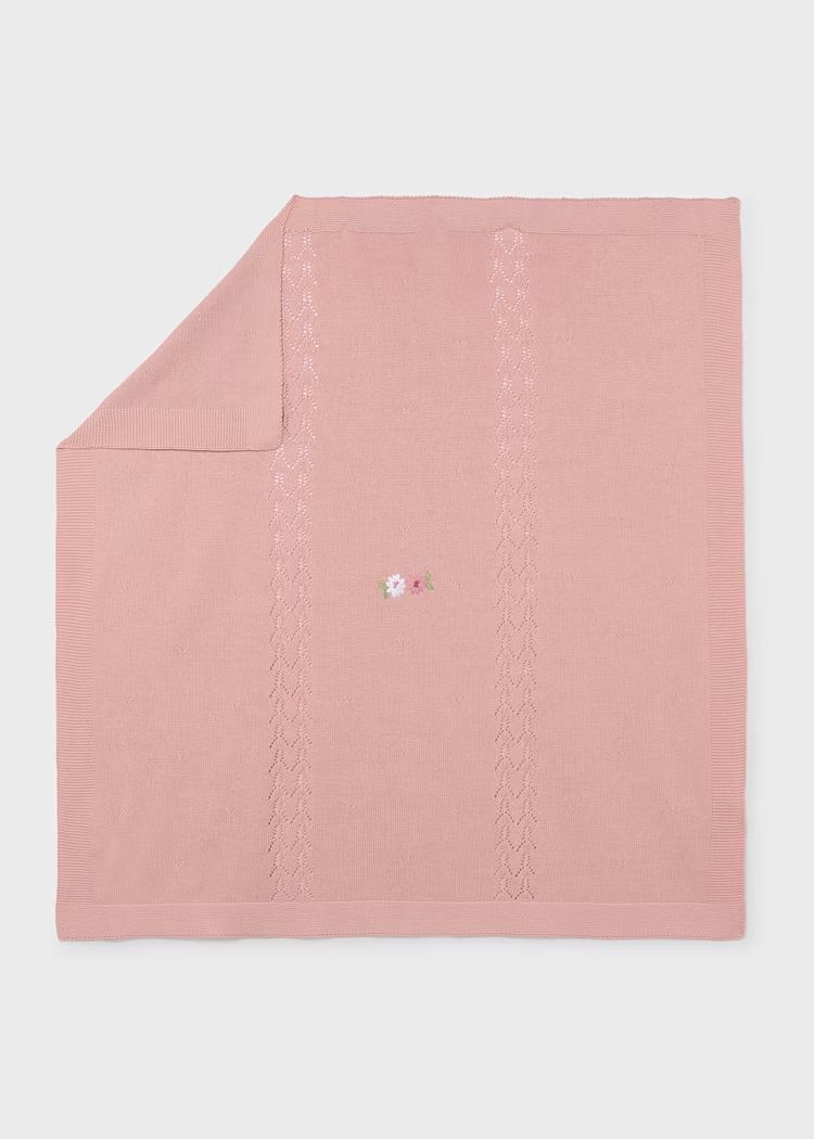 Mayoral 9132 Baby's Knit Shawl – Rosa Baby