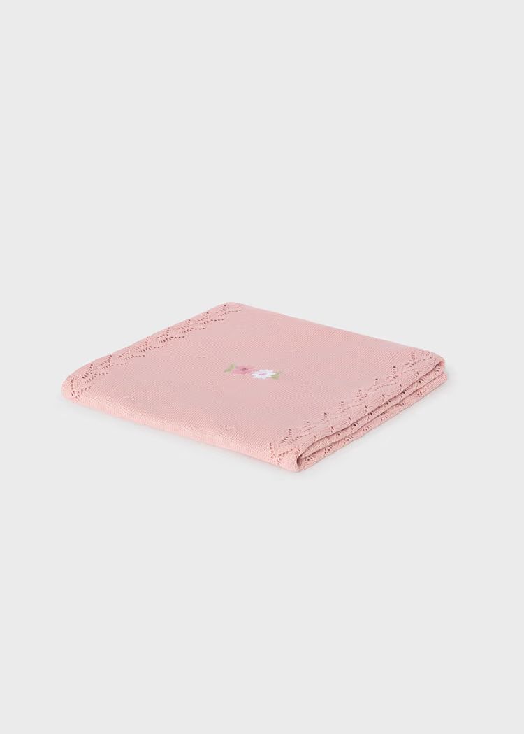 Mayoral 9132 Baby's Knit Shawl – Rosa Baby