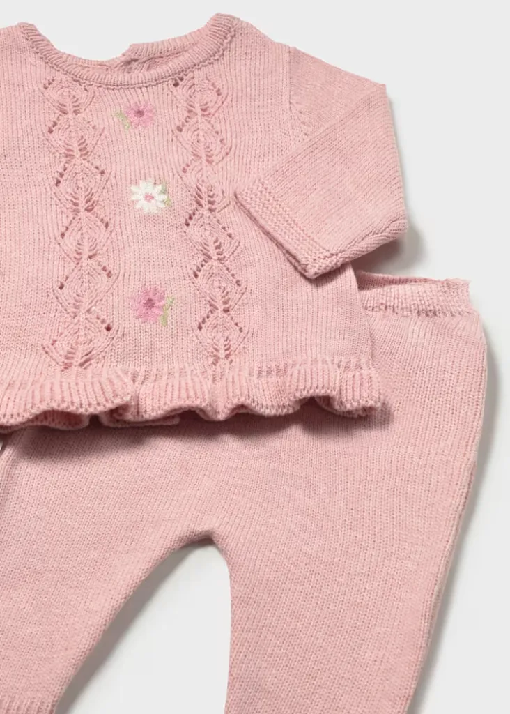 Mayoral 2501 Baby Girl's Knit Gaiters Set