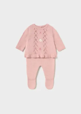 Mayoral 2501 Baby Girl's Knit Gaiters Set