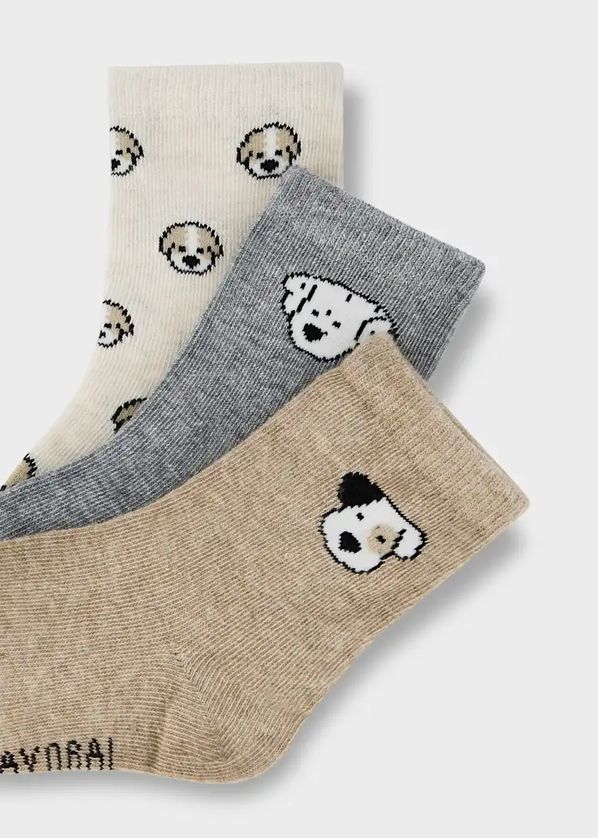 Mayoral 10248 Baby Boy's 3 Pack Socks