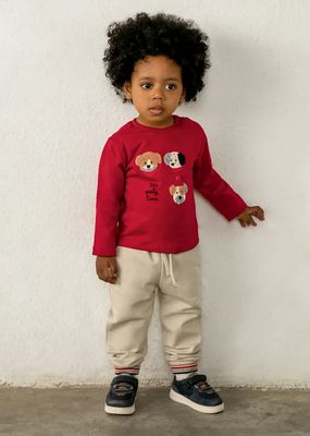 Mayoral 2018/2548 Boy's Long Sleeve T-Shirt & Jogger Set 2PC
