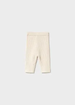 Mayoral 2405-9117 Baby Girl's Long Sleeve Knit Sweater & Leggings Set 2PC – Milk