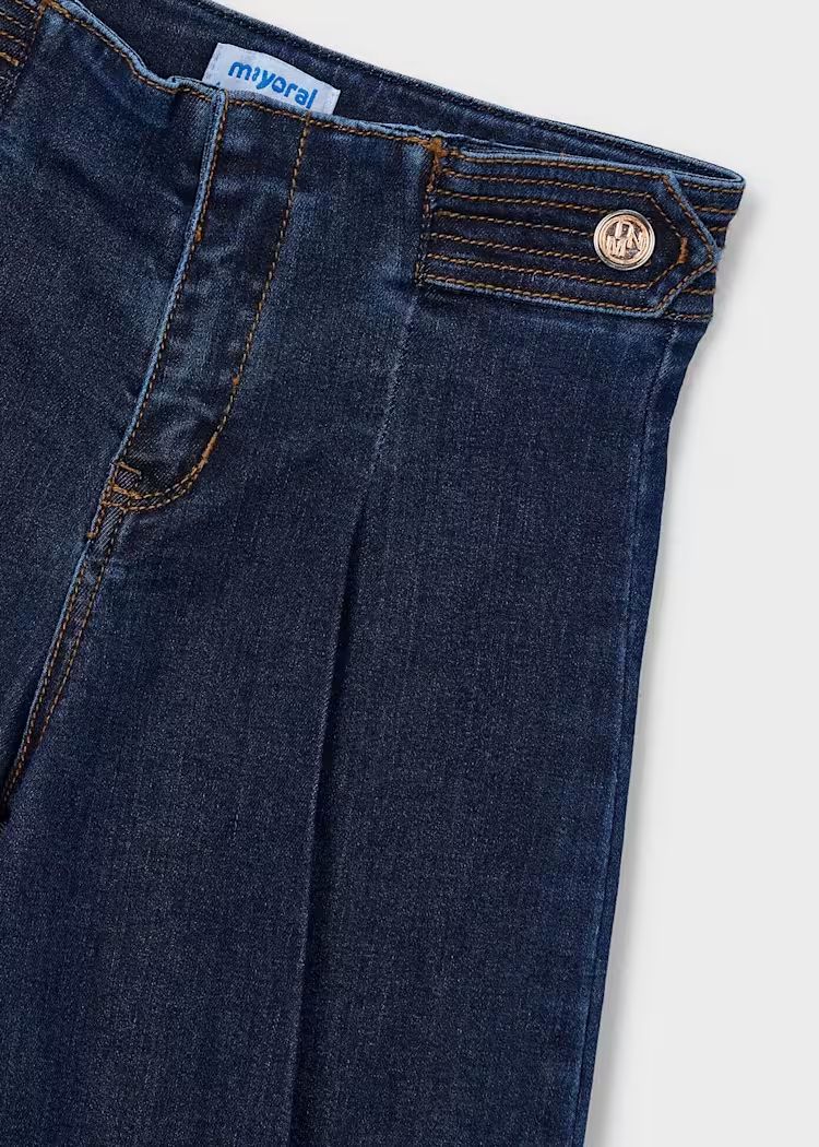 Mayoral 4523 Girl's Youth Wide Leg High Waisted Jeans – Superoscur