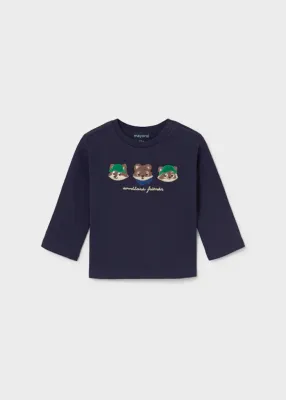 Mayoral 2018/2545 Boy's Junior Long Sleeve T-Shirt & Relaxed Jogger