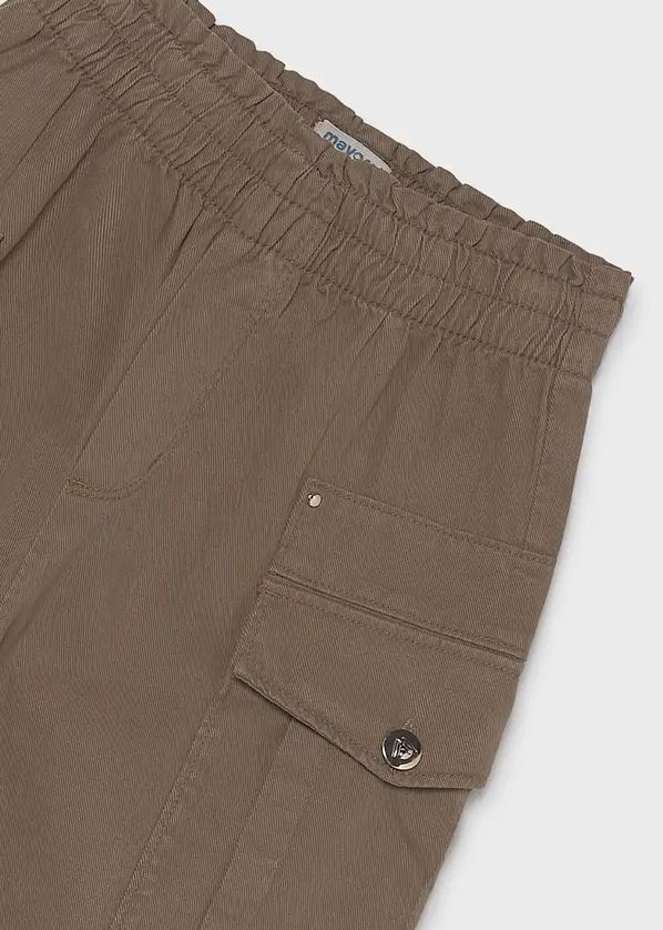 Mayoral 7524 Girl's Wide Leg Cargo Pants