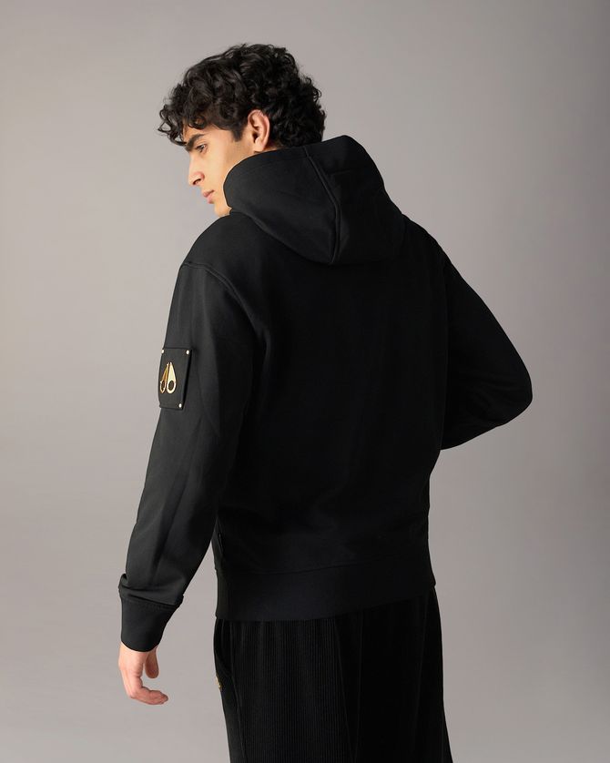 Moose Knuckles M35MS674G Men's Gold Series Hartsfield Hoodie