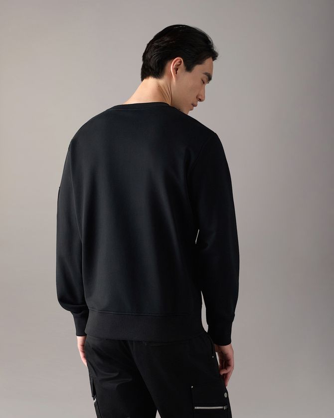 Moose Knuckles M35MS706 Men's Hartsfield Crewneck Sweatshirt