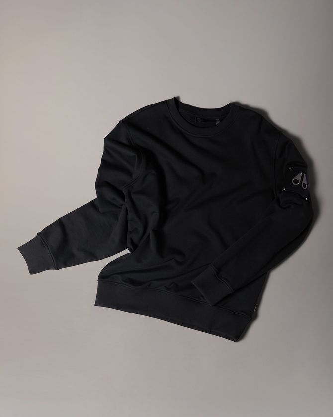 Moose Knuckles M35MS706 Men's Hartsfield Crewneck Sweatshirt