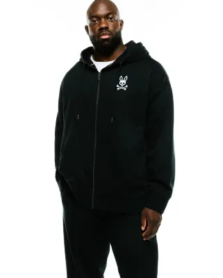 Psycho Bunny MT0500197 HAIDEN Brushed Fleece Hoodie/ Psycho Bunny MT0500197 HAIDEN Brushed Fleece Hoodie/