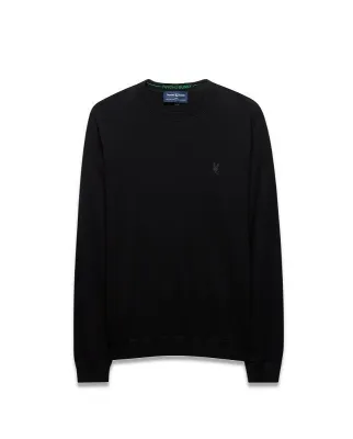 Psycho Bunny MT0400128 BELMORE Men's LS Crewneck Sweater/