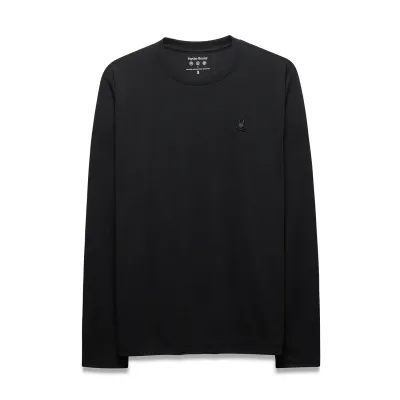 Psycho Bunny MT0200358 BRYCE Men’s LS Performance Bunny Tee/