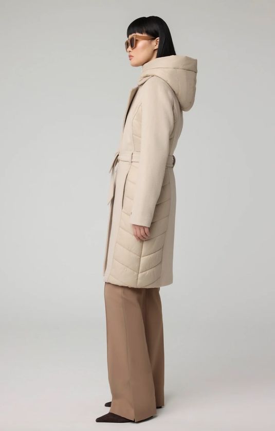 Soia & Kyo ADELINE Women's Mixed Media Winter Coat