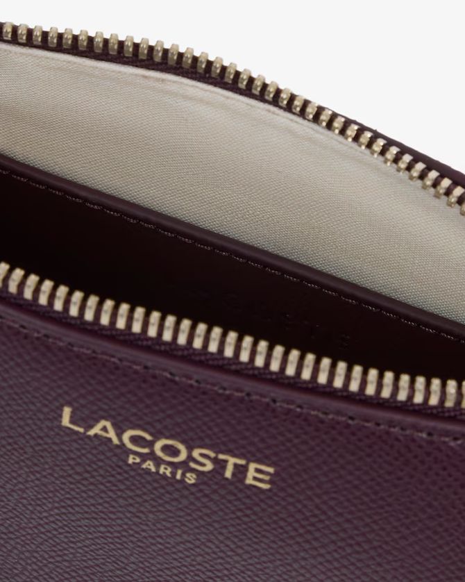 Lacoste NF5226PH Women's Leather Small Champs-Élysées Crossover Bag