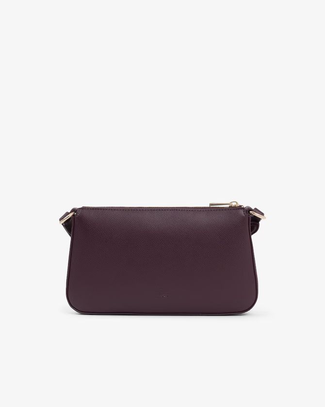 Lacoste NF5226PH Women's Leather Small Champs-Élysées Crossover Bag