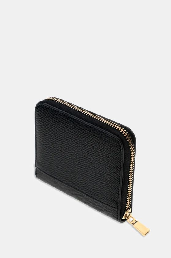 Guess ZG222716 Women's Eco DANIELLE SLG Small Zip Around Wallet – Black