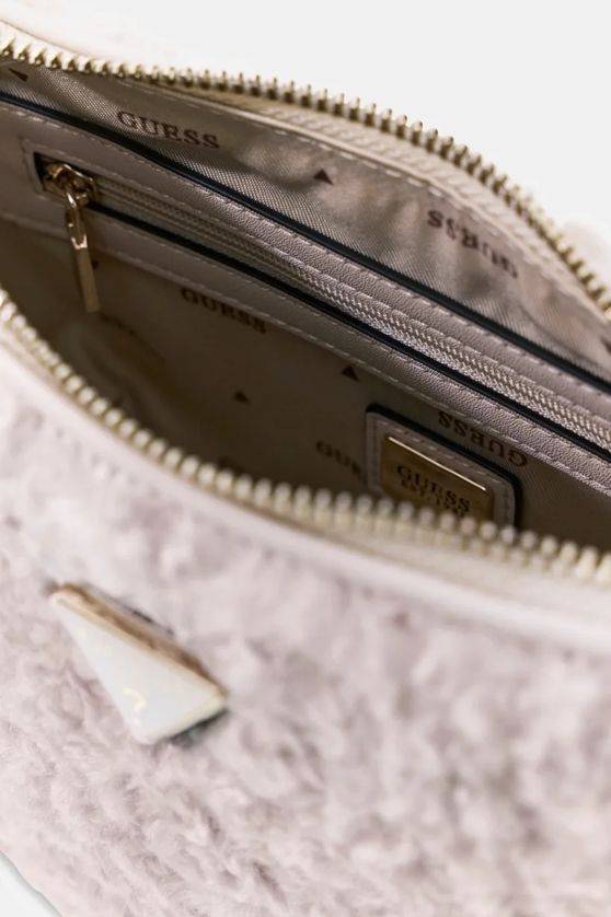 Guess WG225318- Women's KATIE Convertible Fur Shoulder Bag
