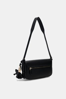 Guess ZG222719 Women's Eco DANIELLE Flap Shoulder Bag/ BLACK