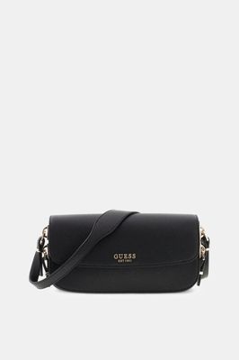 Guess ZG222719 Women's Eco DANIELLE Flap Shoulder Bag/ BLACK