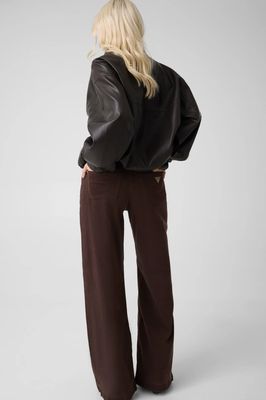 Guess W6BA1CW4354 Women's Bellagio High Rise Wide Leg Jeans/