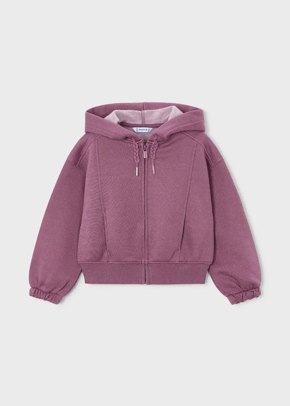 Mayoral 4423/4518 Girl's Junior Hooded Zip-Up & Wide Leg Jogger Tracksuit Set 2PC