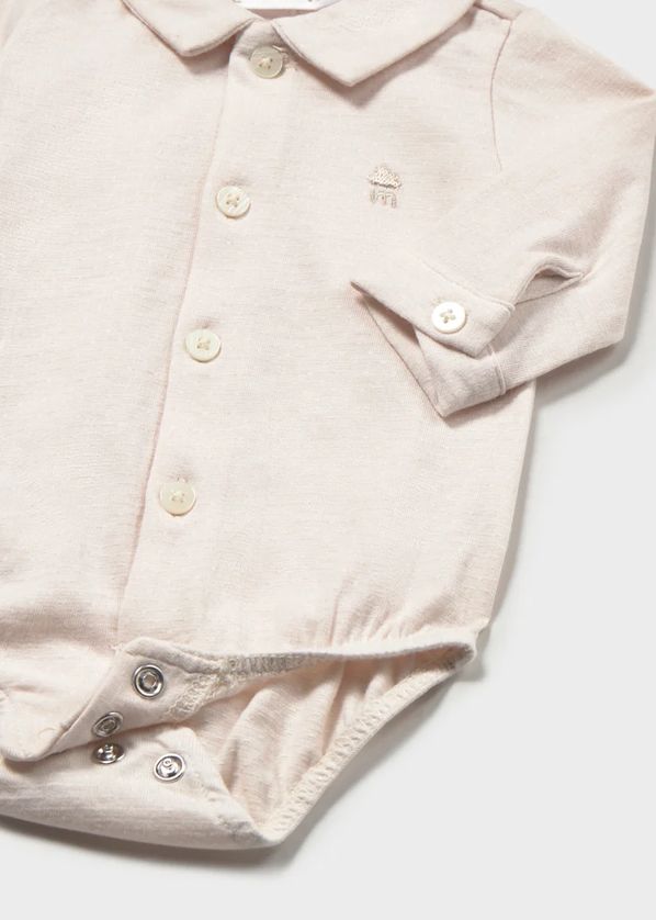 Mayoral 2775-2510 Baby Boys Long Sleeve Button Down Top & Pant Set