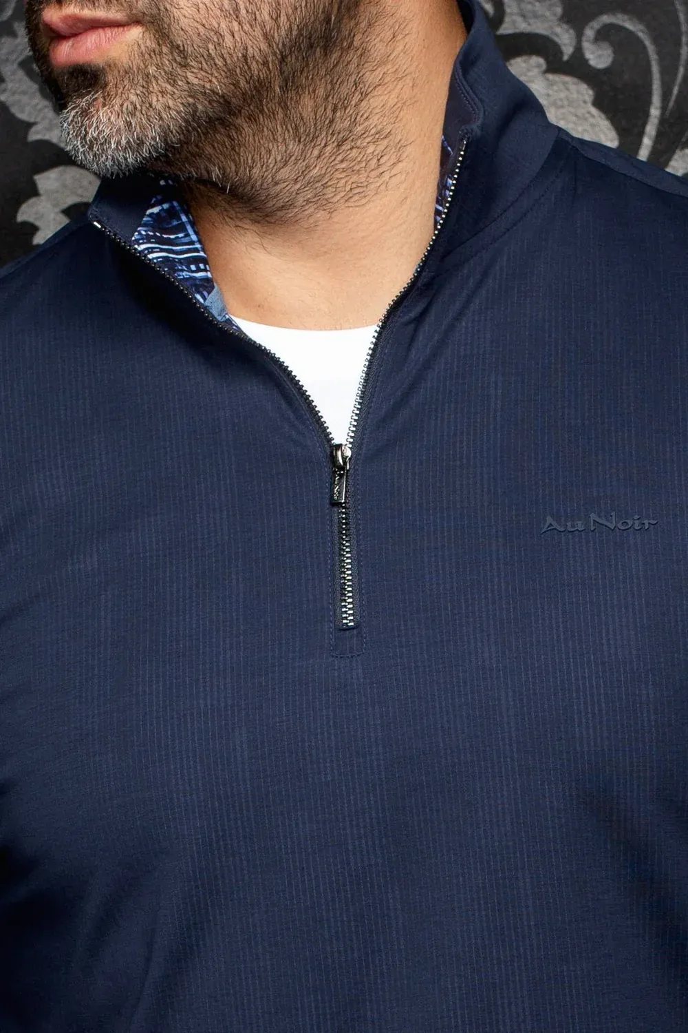 Au Noir BONNEFOI Men's Long Sleeve Sweater