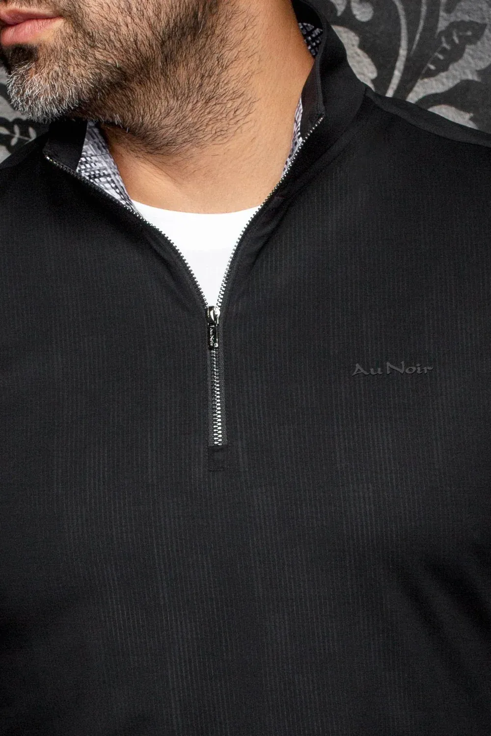 Au Noir BONNEFOI Men's Long Sleeve Sweater