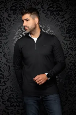 Au Noir BONNEFOI Men's Long Sleeve Sweater