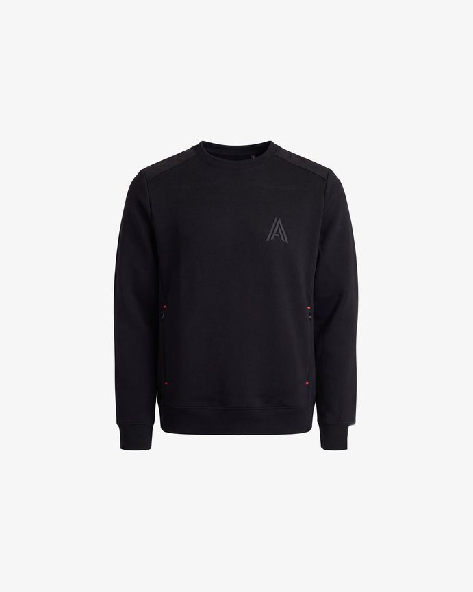 Alpenhaus A6H001F6SC Men's Carroz Scuba Crewneck Sweater