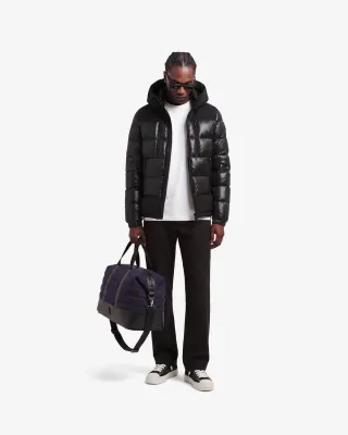 Alpenhaus A6N001F6PO Men's Verbier Mixed Media Puffer