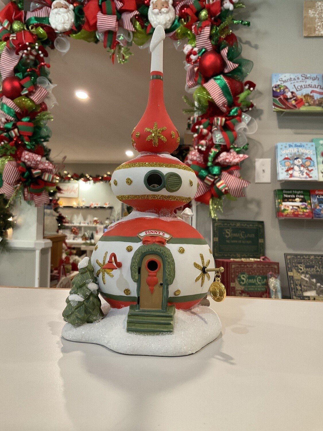 Finny’s ornament house