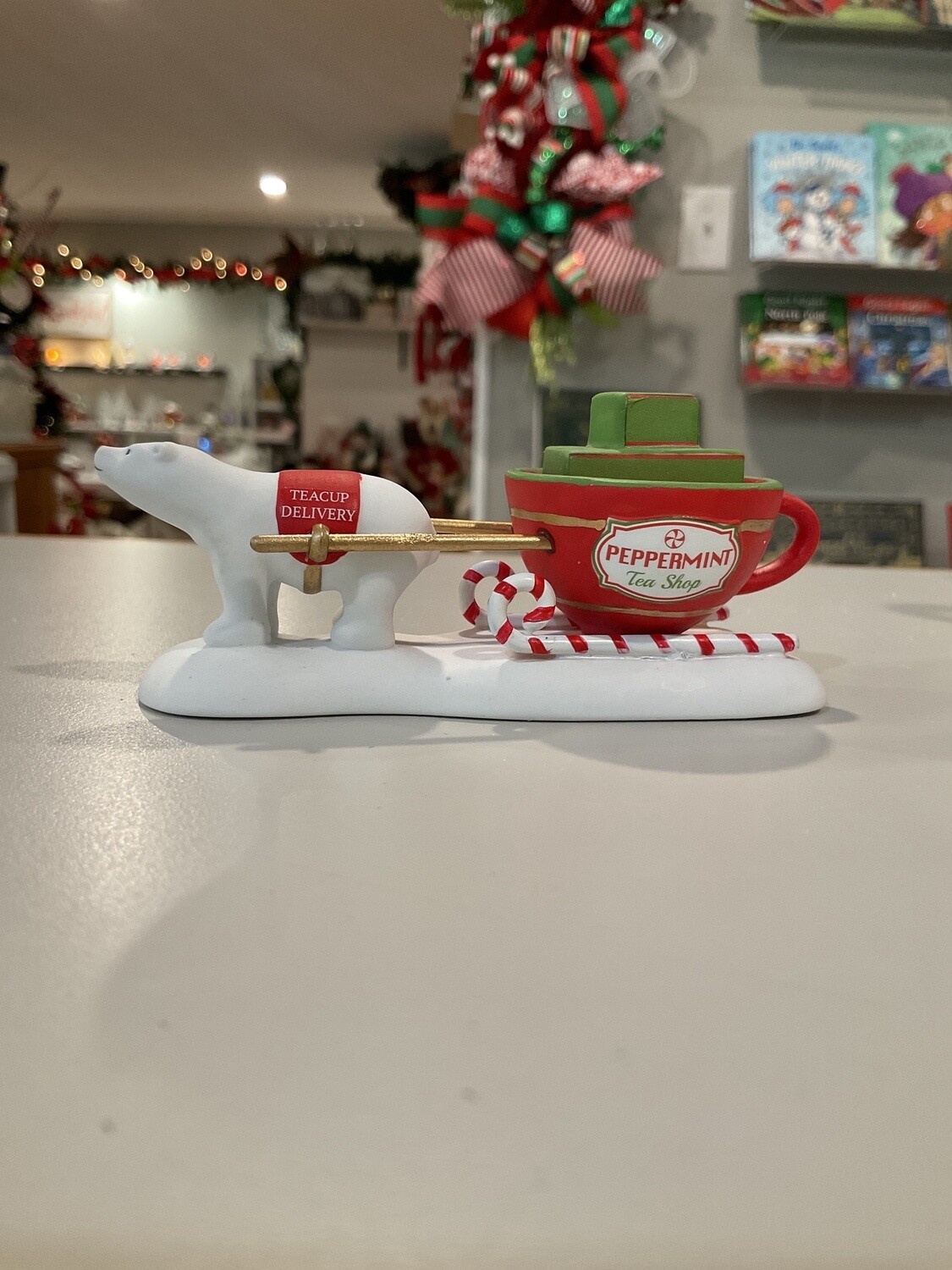 Tea cup delivery service
