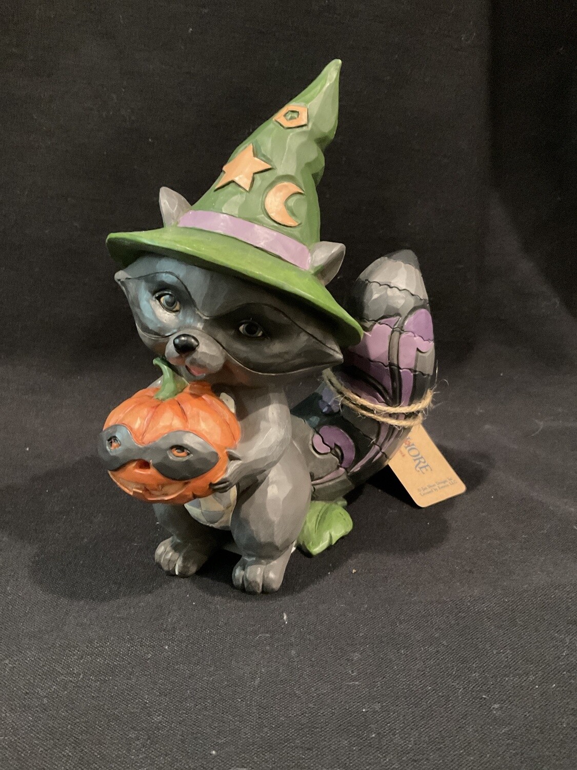 Jim shore Halloween raccoon