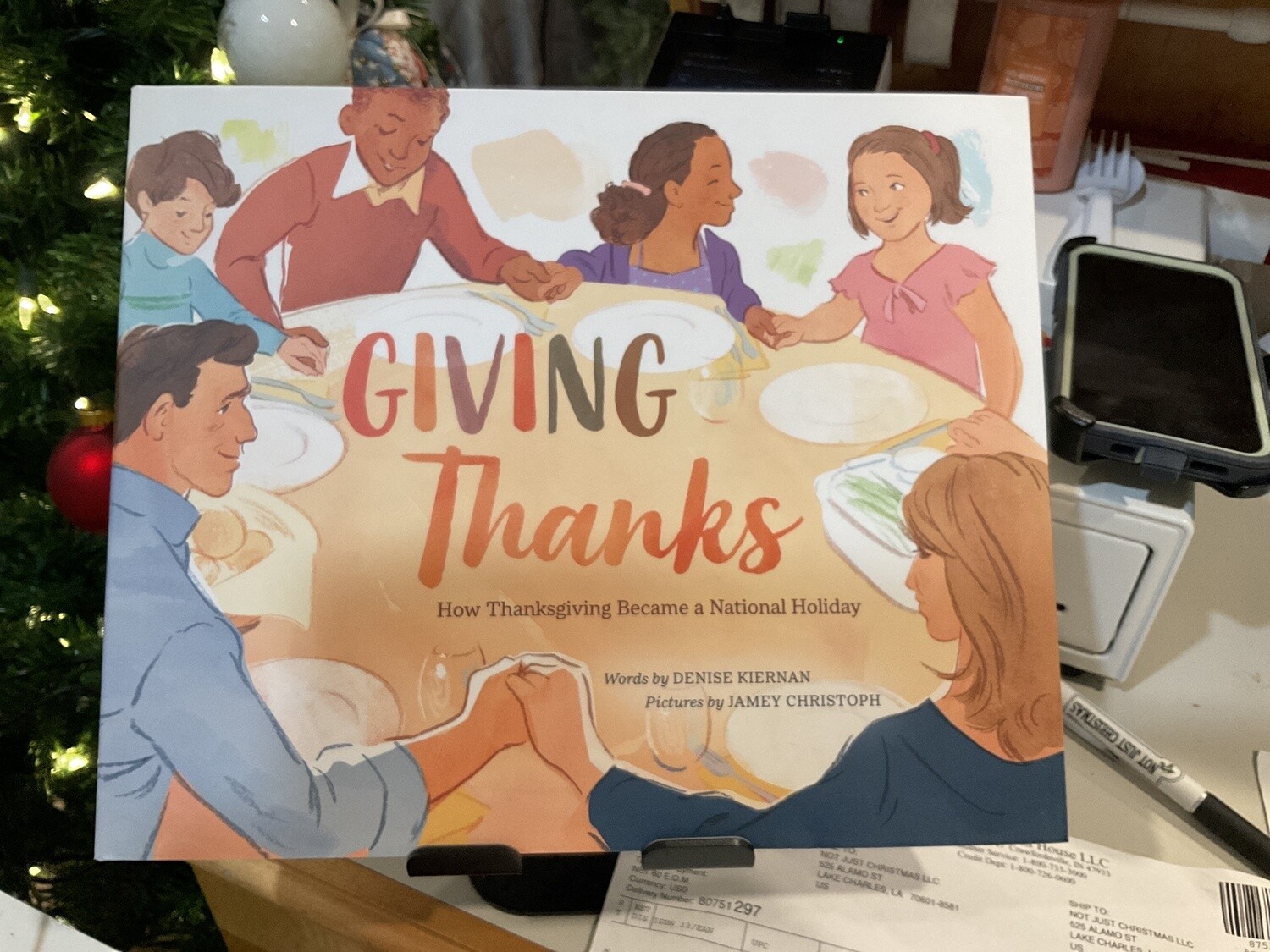 Giving Thanks book