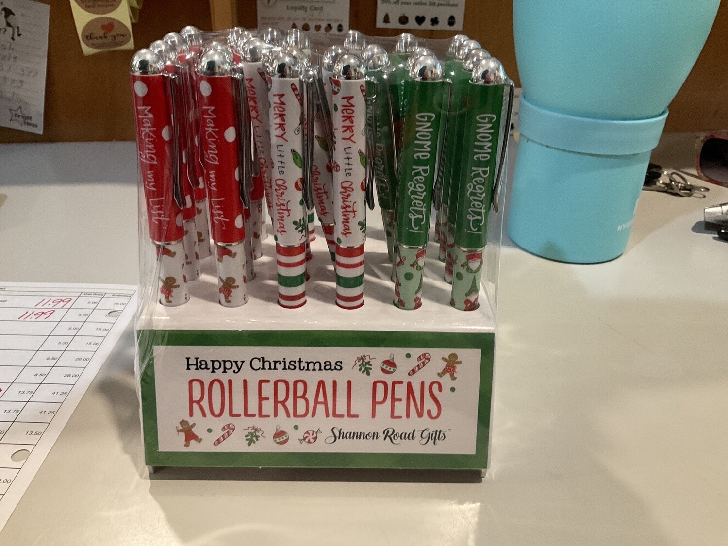 Christmas pen