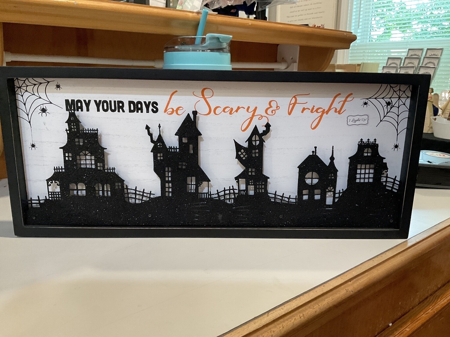 Halloween LED wall art