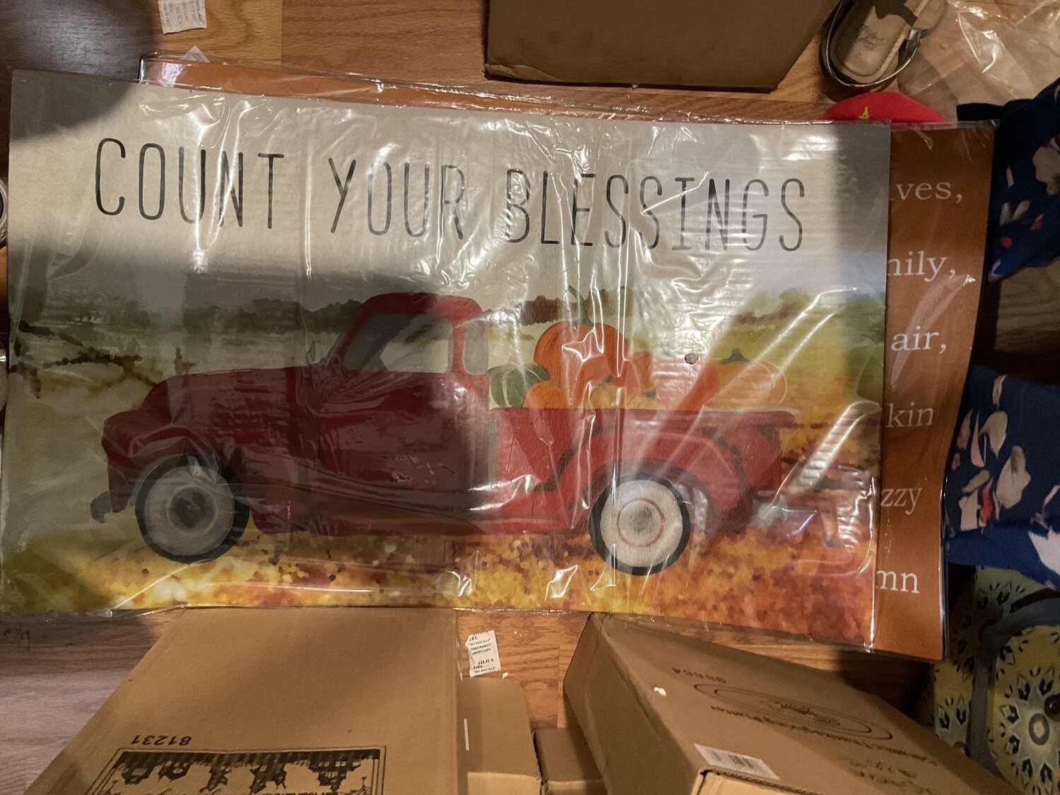 Fall harvest, Mat