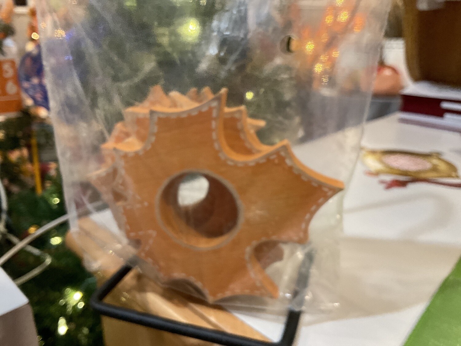 Leaf napkin rings